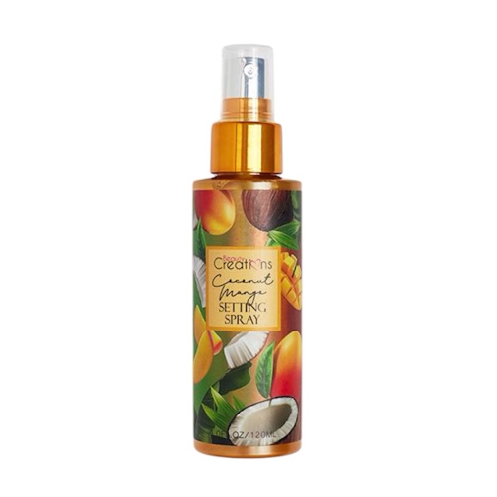 Beauty Creations coconut mango setting spray